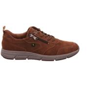 Bruine Heren Sneakers Waldläufer , Brown , Heren