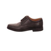 Zwarte Veterschoenen Clarks , Black , Heren