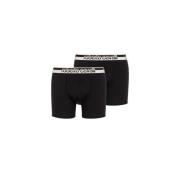 Logo Boxer Briefs Set van Twee Roberto Cavalli , Black , Heren