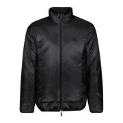 Omkeerbare Zwarte Donsjas Moncler , Black , Heren