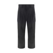 Cargo Broek met Iconisch Logo Borduursel Dolce & Gabbana , Black , Her...