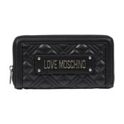 Stijlvolle Damesportemonnee Lente/Zomer Collectie Love Moschino , Blac...