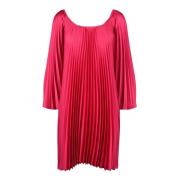 Elegante Polyester Jurk voor Vrouwen Simona Corsellini , Pink , Dames