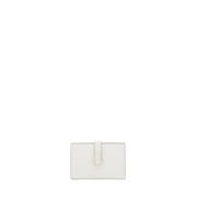 Compacte Portemonnee met Arch Logo Sluiting Furla , White , Dames