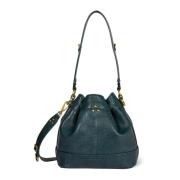 Blauwe Crossbody Tas met Verstelbare Sluiting Jérôme Dreyfuss , Blue ,...