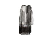 Zebra Avantgarde Franje Rok Roberto Cavalli , Multicolor , Dames