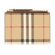 Stijlvolle Portemonnee met Meerdere Compartimenten Burberry , Beige , ...