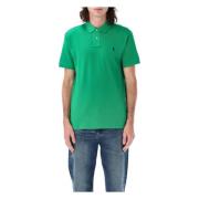 Custom Fit Polo Shirt Polo Ralph Lauren , Green , Heren