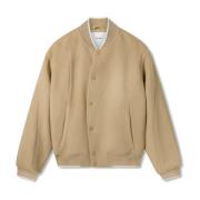 Typo Varsity Jacket Axel Arigato , Beige , Heren