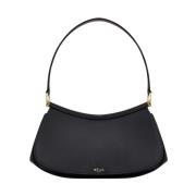 Verfijnde Leren Arian Tas Kiton , Black , Dames