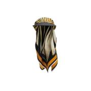 Gouden Ray Visor Pet en Sjaal Roberto Cavalli , Multicolor , Dames