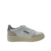 Lage Cuir/Suede Basket Medalist - Blauw Autry , White , Dames