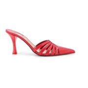 Python Effect Leren Stiletto Hakken Paris Texas , Red , Dames