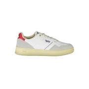 Witte Sneaker van Kunstleer met Contrastdetails GAS , Multicolor , Her...