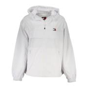 Sportieve witte hoodie met logo Tommy Hilfiger , White , Dames