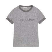 Essential Art Sweater Patrizia Pepe , Gray , Dames