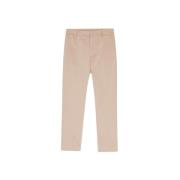 Klassieke broek met trekkoord in regular fit Nn07 , Beige , Heren