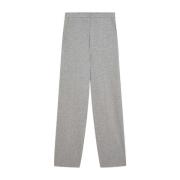 Elegante Geplooide Broek Patrizia Pepe , Gray , Dames