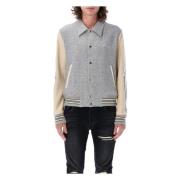 Bones Wol Blend Jas Amiri , Gray , Heren