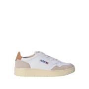 Leren en suède sneakers met comfort Autry , Multicolor , Heren