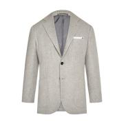 Kasjmier Enkellange Jas Kiton , Gray , Heren