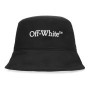 Geborduurde emmerhoed Off White , Black , Heren