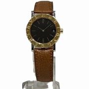 Pre-owned Metal watches Bvlgari Vintage , Black , Dames