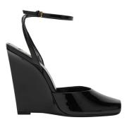 Lage Sandaal Orhand Saint Laurent , Black , Dames