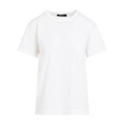 Witte T-shirt voor vrouwen Fabiana Filippi , White , Dames