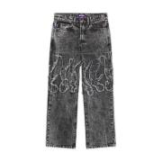 Katoen Jeans Octopus , Gray , Heren