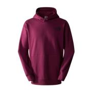 Katoen Hoodie Boysenberry Coördinaten The North Face , Red , Heren