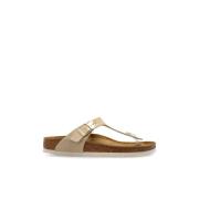 Slides Gizeh BS Birkenstock , Beige , Dames