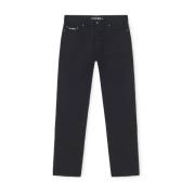 Denim Jeans Iuter , Black , Heren