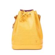 Pre-owned Leather louis-vuitton-bags Louis Vuitton Vintage , Yellow , ...