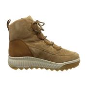 Beige Nubuck Leren Binnenzool Schoen Superfit , Beige , Dames