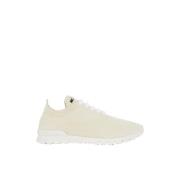 Kasjmier Sneakers Roomwit Lichtgewicht Kiton , Beige , Dames