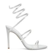 Grijze Strass Sandalen René Caovilla , Gray , Dames