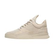 Low Top Ghost Panel All Beige Filling Pieces , Beige , Heren