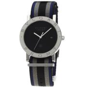 Pre-owned Glass watches Bvlgari Vintage , Black , Heren