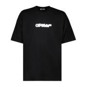 Blurr Book T-shirt Off White , Black , Heren