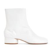 Witte Enkellaarzen voor Vrouwen Maison Margiela , White , Dames