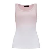 Ribgebreide Top Fabiana Filippi , Pink , Dames