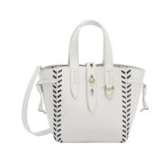 Tote Bags Furla , White , Dames