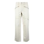 Katoen Canapa Broek Isabel Marant , White , Heren