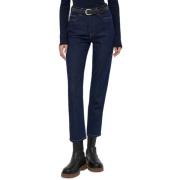 Dames Marineblauwe Klassieke Straight Hw A Rue Jeans Tommy Hilfiger , ...