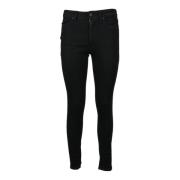 Klassieke Denim Jeans Dondup , Black , Dames