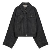 Denim Jas Givenchy , Blue , Dames