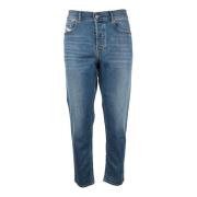 Klassieke Denim Jeans Diesel , Blue , Heren