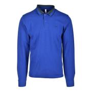 Polo Sun68 , Blue , Heren