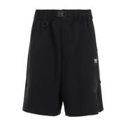 Zwarte Bermuda Shorts voor Mannen Y-3 , Black , Heren